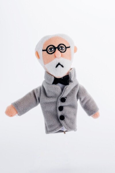 Finger puppet and magnet Freud
