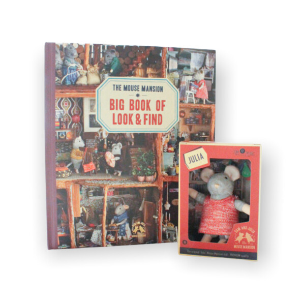 Set ‘Mouse mansion’ Julia and the Big Book of Look and Find