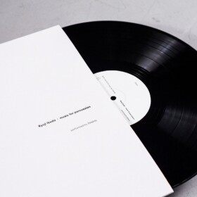 Ryoji Ikeda, Music For Percussion, Vinyl
