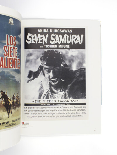 Kurosawa travels around the world - international movie posters