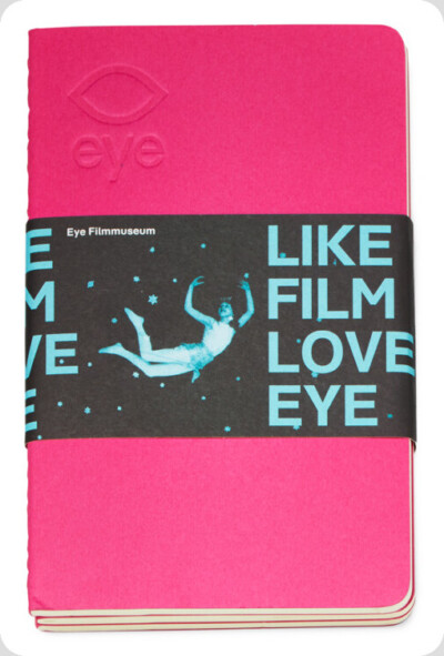 Moleskine cahiers Eye - Large - Kinetic Pink