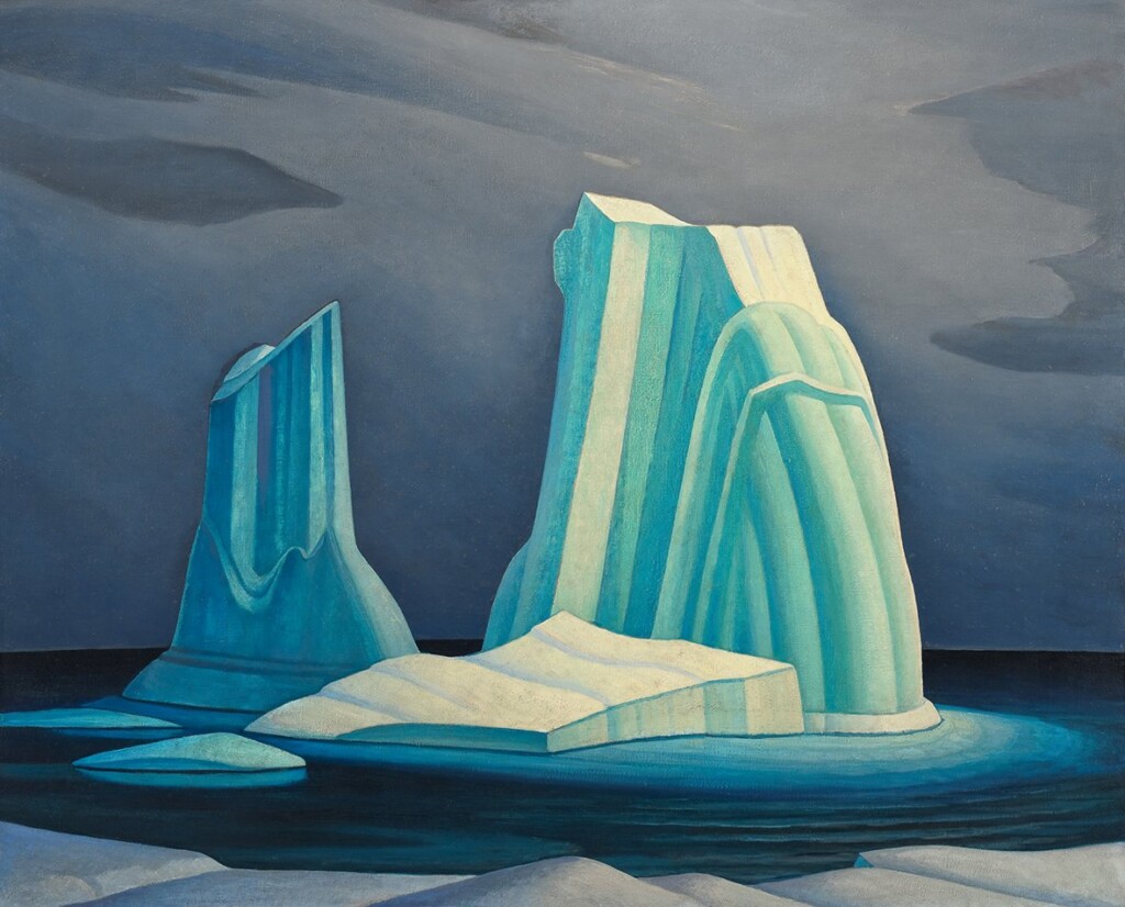 Lawren S. Harris (1885 -1970), Icebergs, Davis Strait