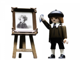 Playmobil-Nr. 70456 - Rembrandt-Selbstporträt
