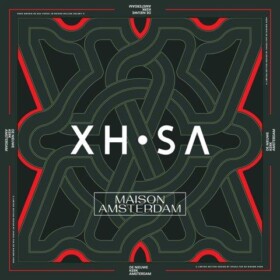 XHOSA limited edition Amsterdam shawl - Dark green