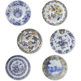 Coasters - Delft Blue plates