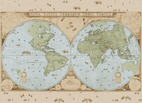 Puzzel van de wereldkaart van Joan Blaeu (1.000st)