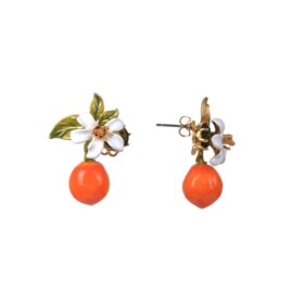 stud earrings Orange