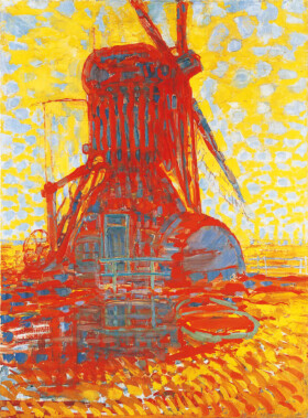 Piet Mondrian - Windmill in sunlight
